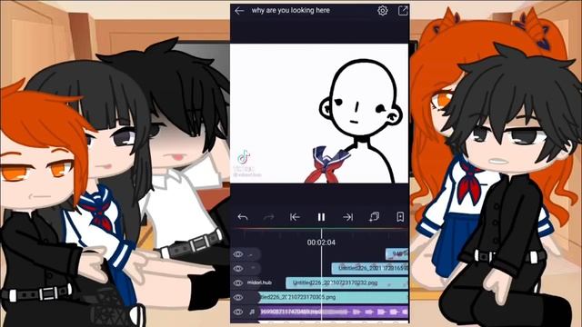 Some yandere characters react to Ayano смотреть онлайн