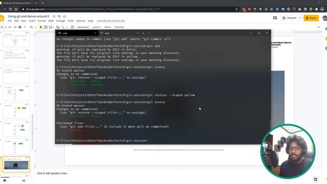 [Hacktoberfest '20] Using 'git' and Dance around it - Dhanushka C. смотреть онлайн