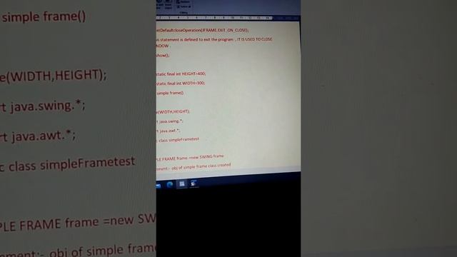 internal structure of frame ??️ how to create simple frame in java graphics lecture 5 смотреть онлайн