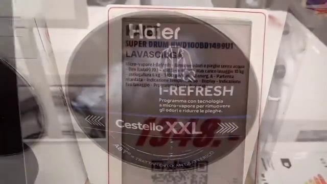 HAIER SUPER DRUM HWD100BD1499U1 смотреть онлайн