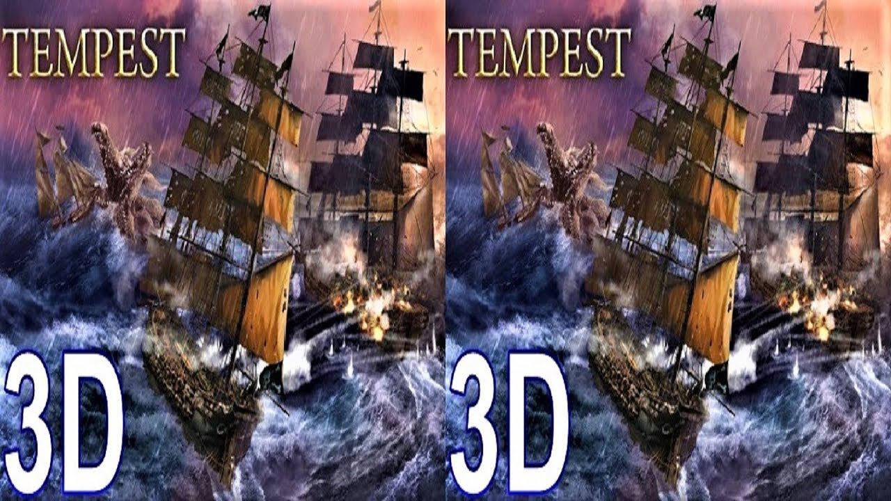 Tempest 3D Video SBS  VR Box Google Cardboard