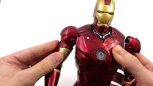 Iron Man MK3 LED ZD Toys 1/5 Scale Figure Unboxing & Review