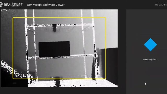 Intel Realsense DIM Weight Software　撮影 смотреть онлайн