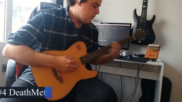 "Acoustic Guitars Can't" Unusual music styles on acoustic guitar with piezo pickup смотреть онлайн