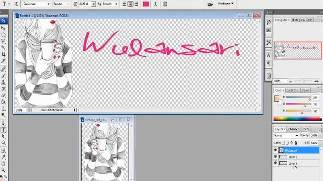 How To Design A Blog Header (Membuat header blog) смотреть онлайн