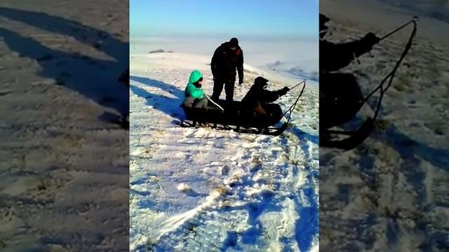 Катание на санях 2016 г. смотреть онлайн