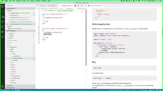 Get started with testing смотреть онлайн