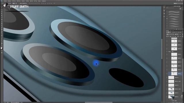 Apple iPhone 12 _ Photoshop Rendering training Demo смотреть онлайн