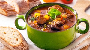 Домашняя еда. СУП С ГОВЯЖЬЕЙ ТУШЕНКОЙ. ВКУСНОТИЩА!