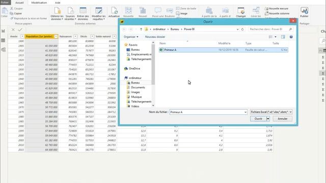 POWER BI - RÉCUPÉRER ET TRANSFORMER DES DONNÉES POUR CRÉER DES GRAPHIQUES DANS POWER VIEW #1 смотреть онлайн