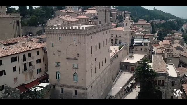San Marino - centro storico medioevale смотреть онлайн