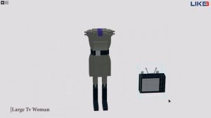 I made Skibidi Toilet Lego LARGE TV WOMAN