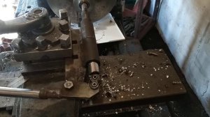 Долбёжное приспособление для токарного станка