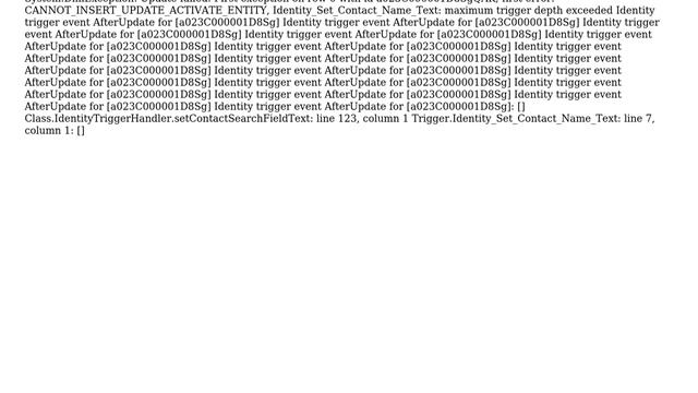 Salesforce: Trigger After update after insert error message смотреть онлайн