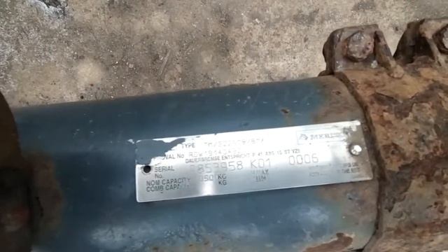 Ось ROR Meritor TYPE TM/S22508/BMW для прицепа смотреть онлайн