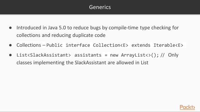 Java 11 Programming for Beginners: Using Generics and Collections|packtpub.com смотреть онлайн