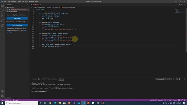 How to represent Graphs in Python смотреть онлайн