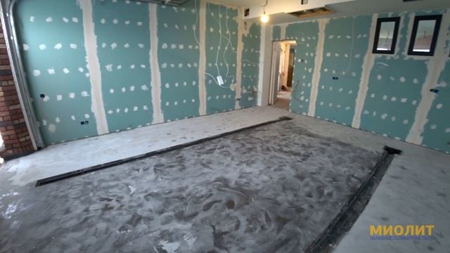 Наливной эпоксидный пол в гараже. Технология монтажа. Как делают полимерные полы. смотреть онлайн
