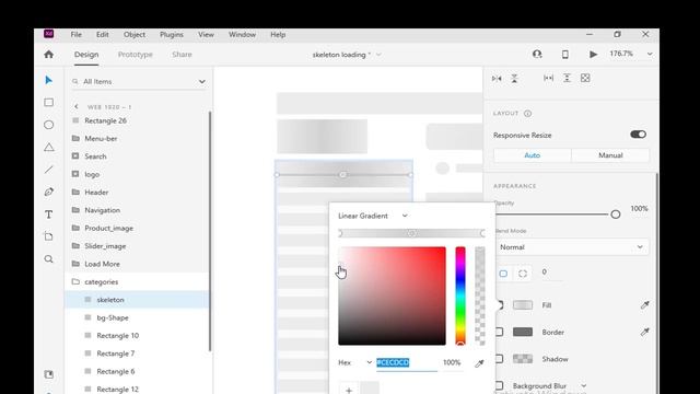How to Create a Skeleton Loader Effect Tutorial in Adobe XD смотреть онлайн