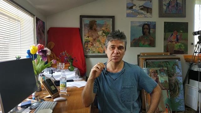 224 ART вопрос _ Писать свет. Живопись в процессе смотреть онлайн