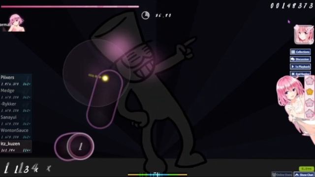 4 лёгкие карты в Osu! за которые вы получите 70pp+ смотреть онлайн