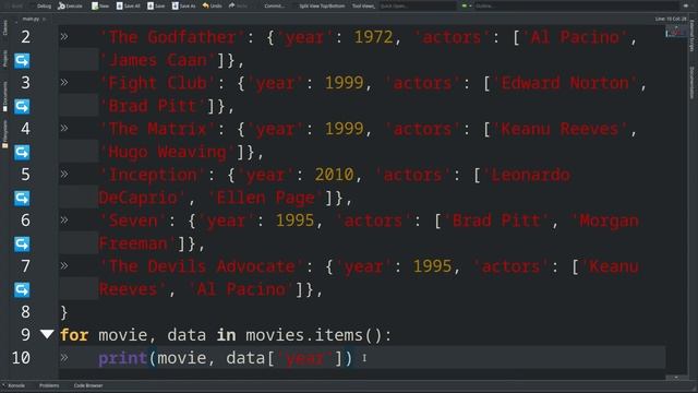 Python Multidimensional Lists and Dictionaries: Python beginner tutorial смотреть онлайн