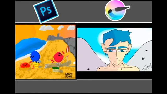 Photoshop vs Krita смотреть онлайн