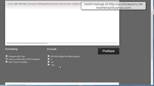 How to write prefix free CSS 3 смотреть онлайн