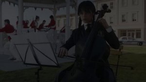 Wedesday Plays Cello - Winter I. Allegro Non Molto (Vivaldi) | Wednesday Soundtrack