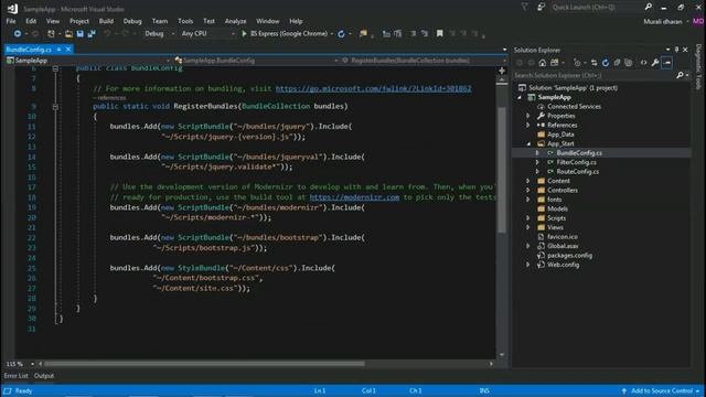 Bundling and Minification in MVC - Part 4 | ENGLISH | course | Dharanz смотреть онлайн