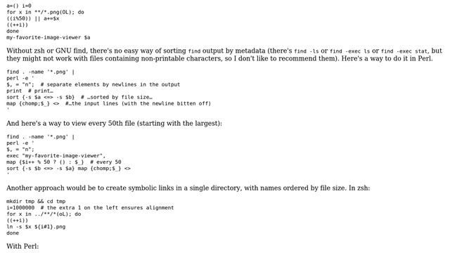 Unix & Linux: Best way to work through / display a tree of images sorted by size (3 Solutions!!) смотреть онлайн