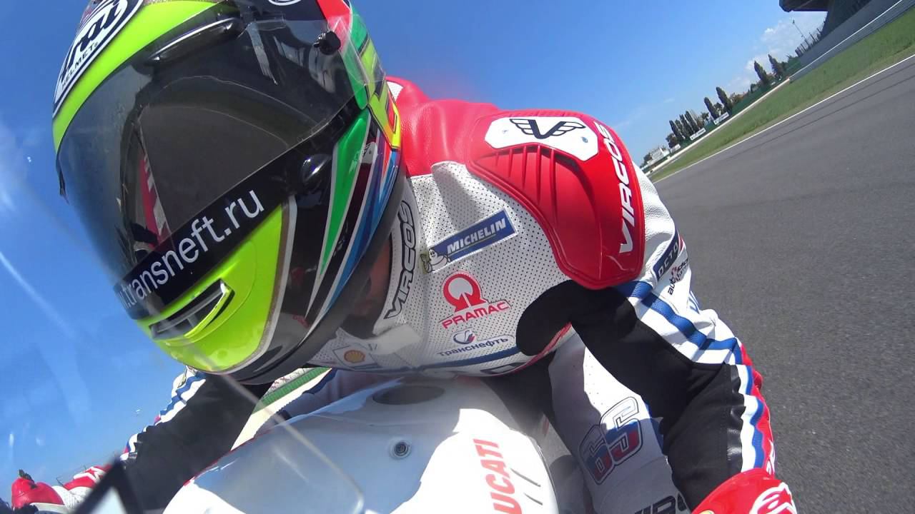 Владимир Леонов протестировал мотоцикл MotoGP! смотреть онлайн