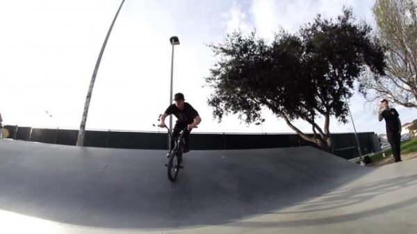 BMX - STEVIE CHURCHILL & BRANDON BEGIN SKATEPARK VIDEO