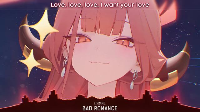 Nightcore - Bad Romance (Lyrics)