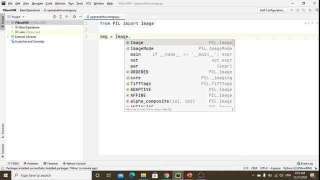 Pillow: Python Imaging Library. How to use Pillow in PyCharm IDE смотреть онлайн