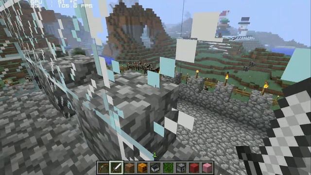 Radeon HD 5830 Benchmark - Minecraft PC Gameplay смотреть онлайн