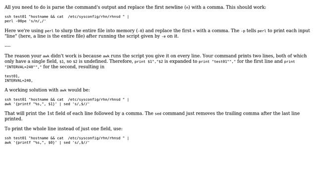 Unix & Linux: linux + ssh + perform two tasks in one ssh and print to CSV (3 Solutions!!) смотреть онлайн