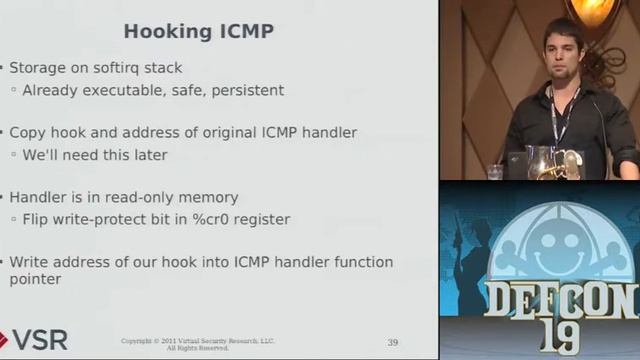 DEFCON 19: Owned Over Amateur Radio: Remote Kernel Exploitation in 2011 (w speaker) смотреть онлайн