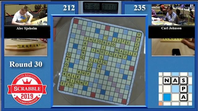 2019 Scrabble Championship Finals 1 of 3 смотреть онлайн