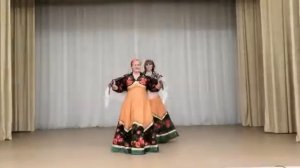 Музыкальная видеооткрытка "Танец с платками"