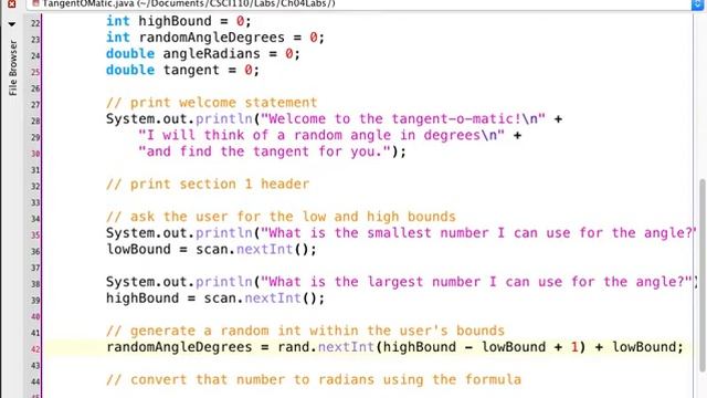 Lab 04, Part 2: Generate a random number within a range смотреть онлайн