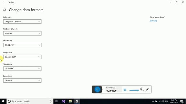 date format setup in windows 10 | ddmmyyyy date format смотреть онлайн