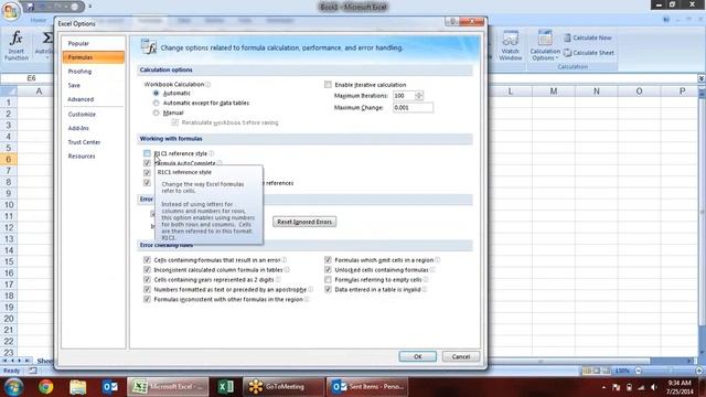 Microsoft Excel Training