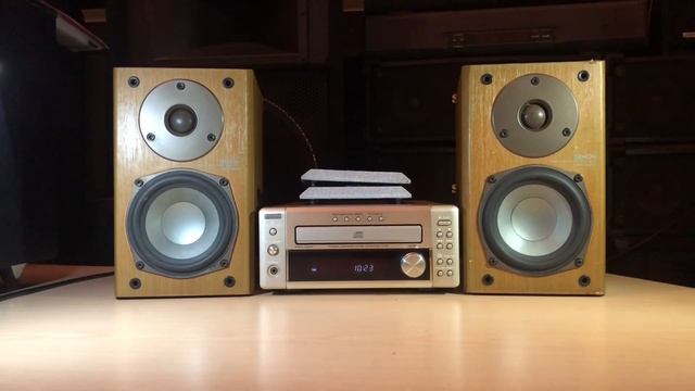 DENON Model No. RECEIVER UD-M3E 50W & SPEAKER No. USC-M3E Power Input 200W (pair) смотреть онлайн