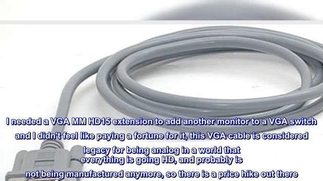 Great product - StarTech.com 15 ft Monitor VGA Cable - HD15 M/M - Supports resolutions up to 800x6 смотреть онлайн