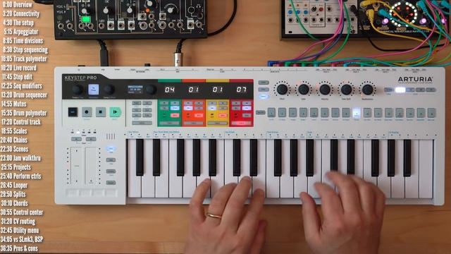 Arturia KEYSTEP PRO // Review & full tutorial // vs BeatStep Pro and SL mk3 смотреть онлайн