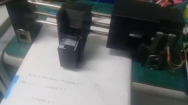 Flat Printer (MEGA2560 via InkShield) смотреть онлайн