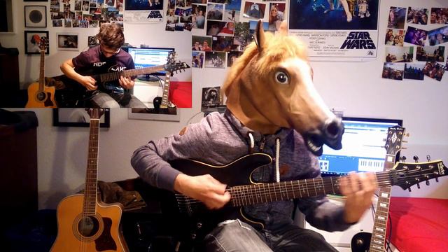 .. when a horse gets a 7-string guitar [Djent nonsense] смотреть онлайн