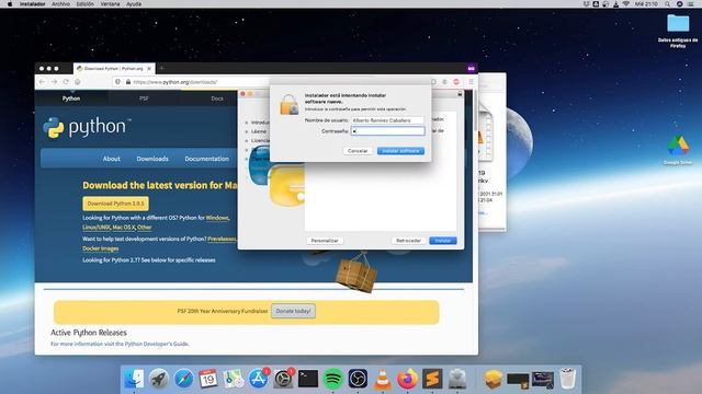 Como INSTALAR la ÚLTIMA VERSIÓN de PYTHON 3 y PIP en MacOS смотреть онлайн